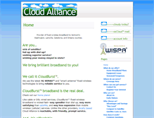 Tablet Screenshot of cloudalliance.com